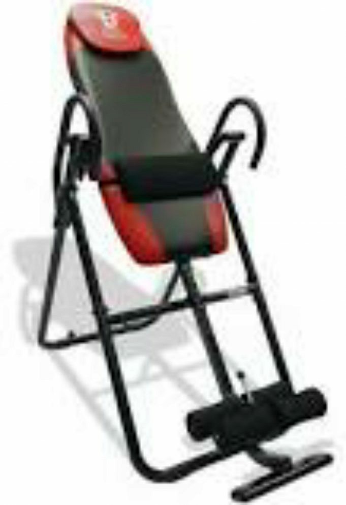 Merax Vibration Massage & Heat Comfort Inversion Table Con Supporto Ultra Spesso